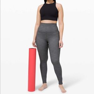 Lululemon align 25” leggings size 6 grey